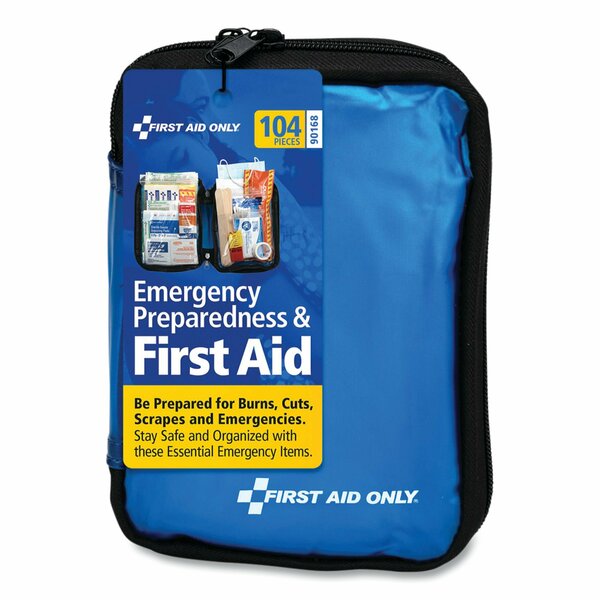 Physicianscare Soft-Sided First Aid and Emergency Kit, 105 Pieces/Kit 90168